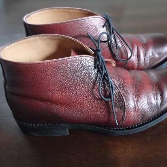 BROOKS BROTHERS PEAL & CO x Alfred Sargent Chukka boots Sz 8.5 D Brown England main image 4